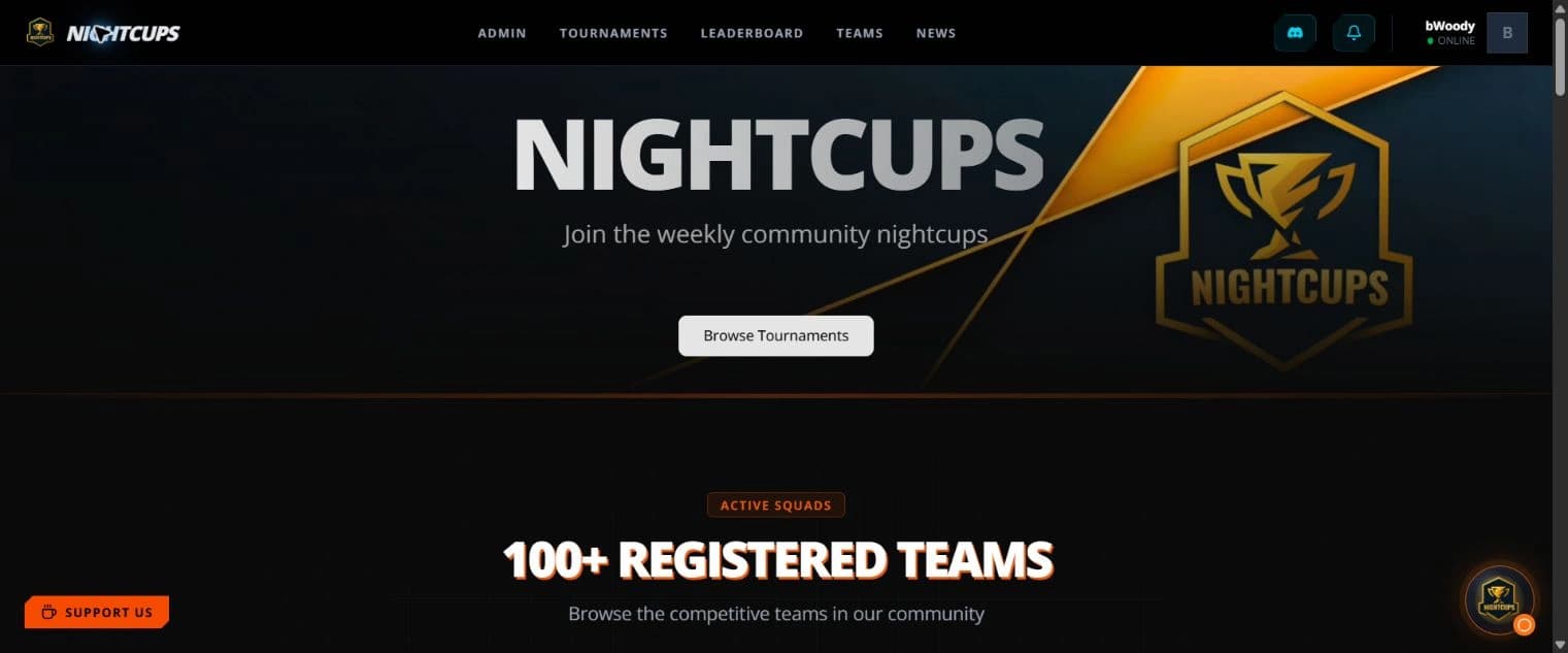 Nightcups screen 1